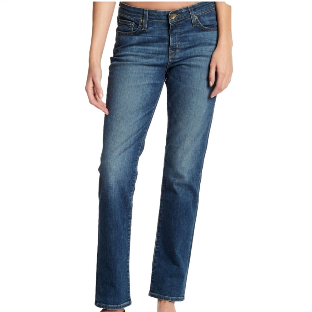 Big Star 1974 Bridgett Slim Straight Leg 98% Cotton Dark Wash Jeans Size 29R